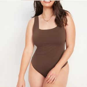 NWOT square neck bodysuit